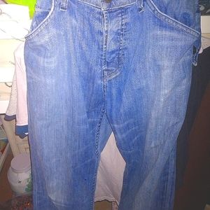 Blue jeans relaxed fit